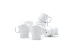 Santorini Stackable Mug 10oz - Set of 6