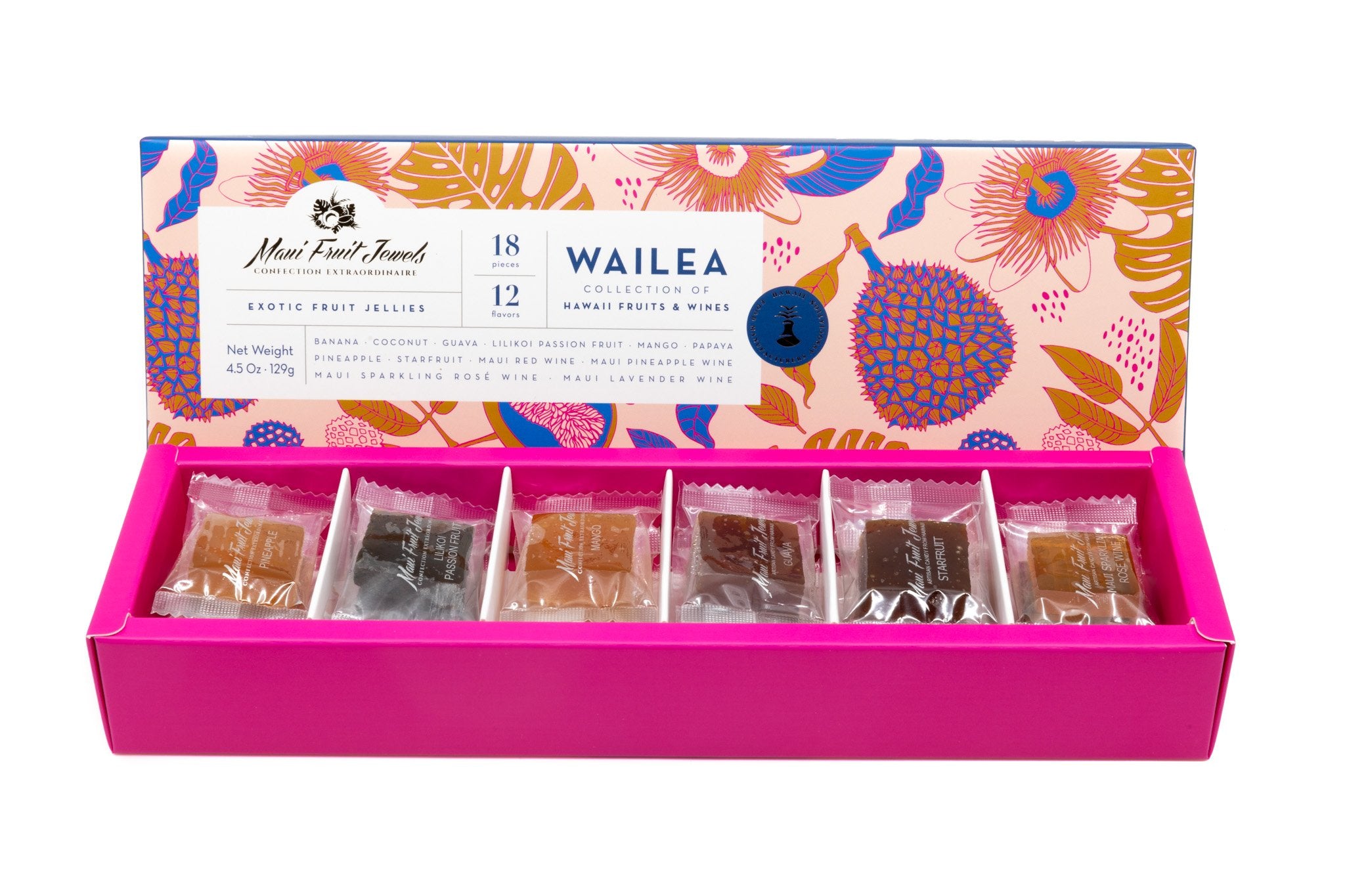Wailea - Collection of Hawaii Fruits & Wines (12 Flavors)